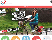 Tablet Screenshot of ferrarainbici.it